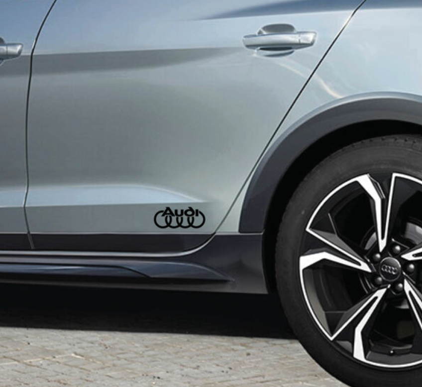 Audi Side Skirt Sticker, Single