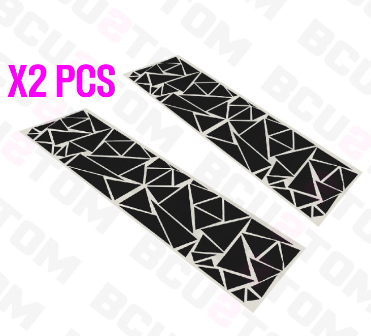 Triangles Wrapping Decal