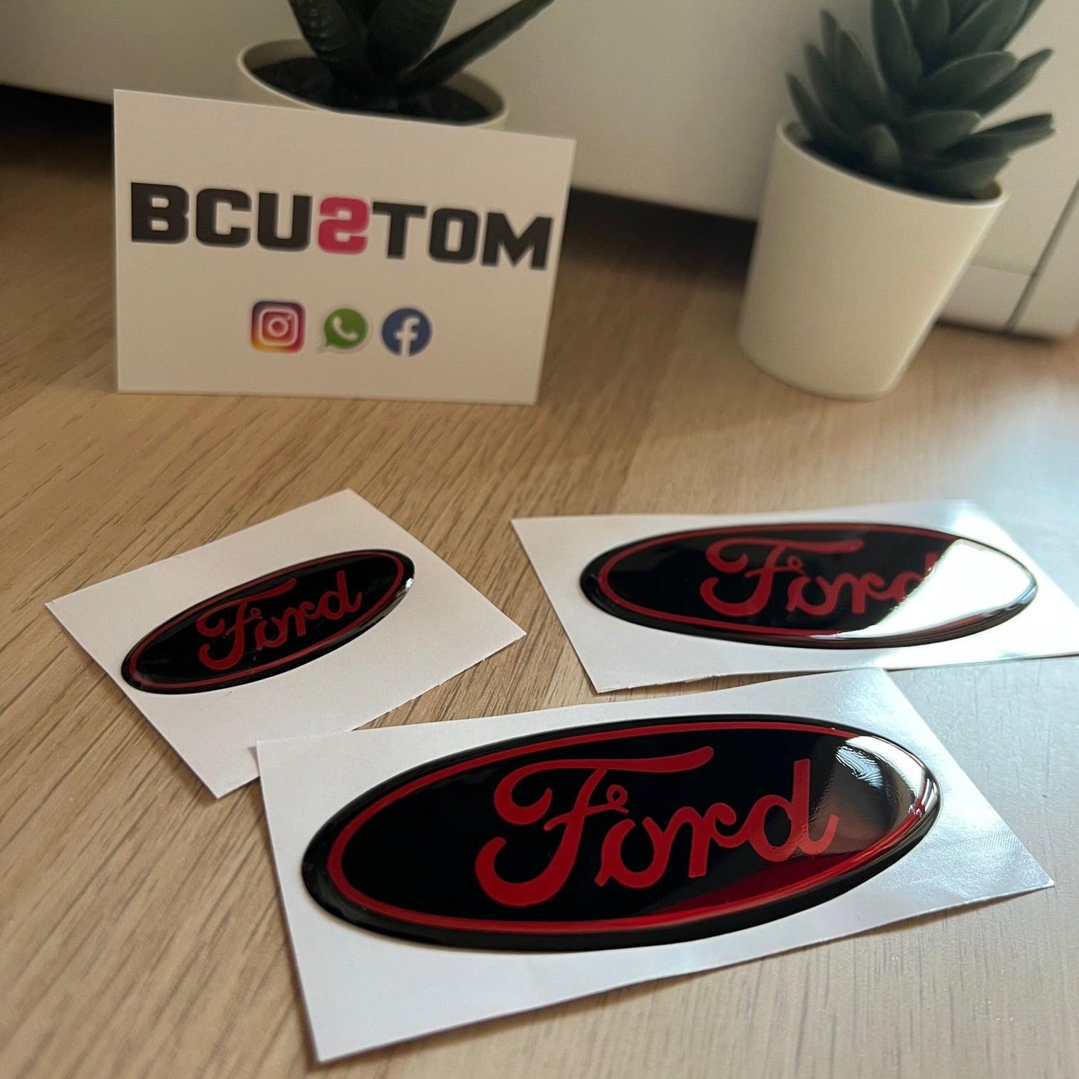 FORD GEL EMBLEM OVERLAYS