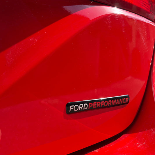 Universal Ford Performance gel badge