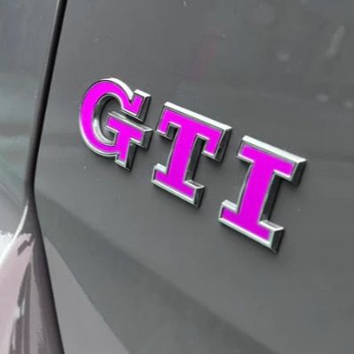 GTI Gel Badge Overlay