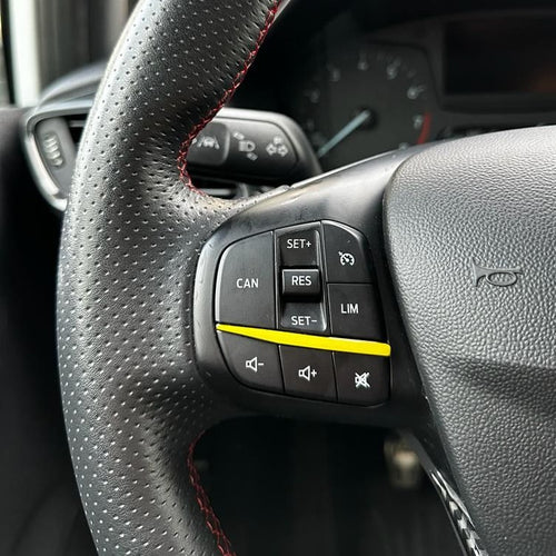 Copertura Cromature Volante per Ford Fiesta MK8, Focus MK4 e Puma MK2
