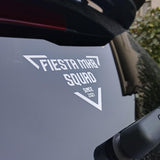 Fiesta MK8 Squad Sticker