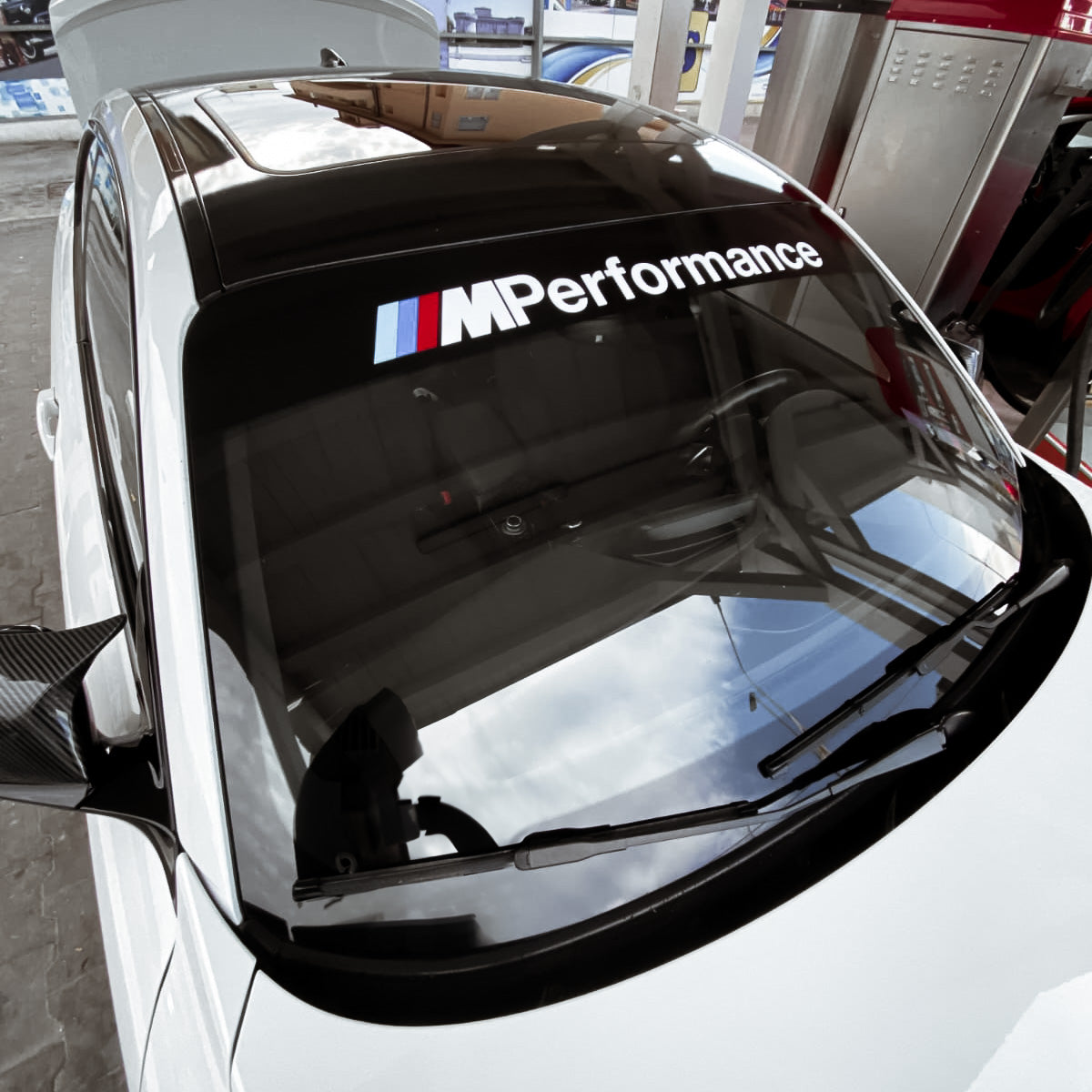 BMW M Performance sunstrip
