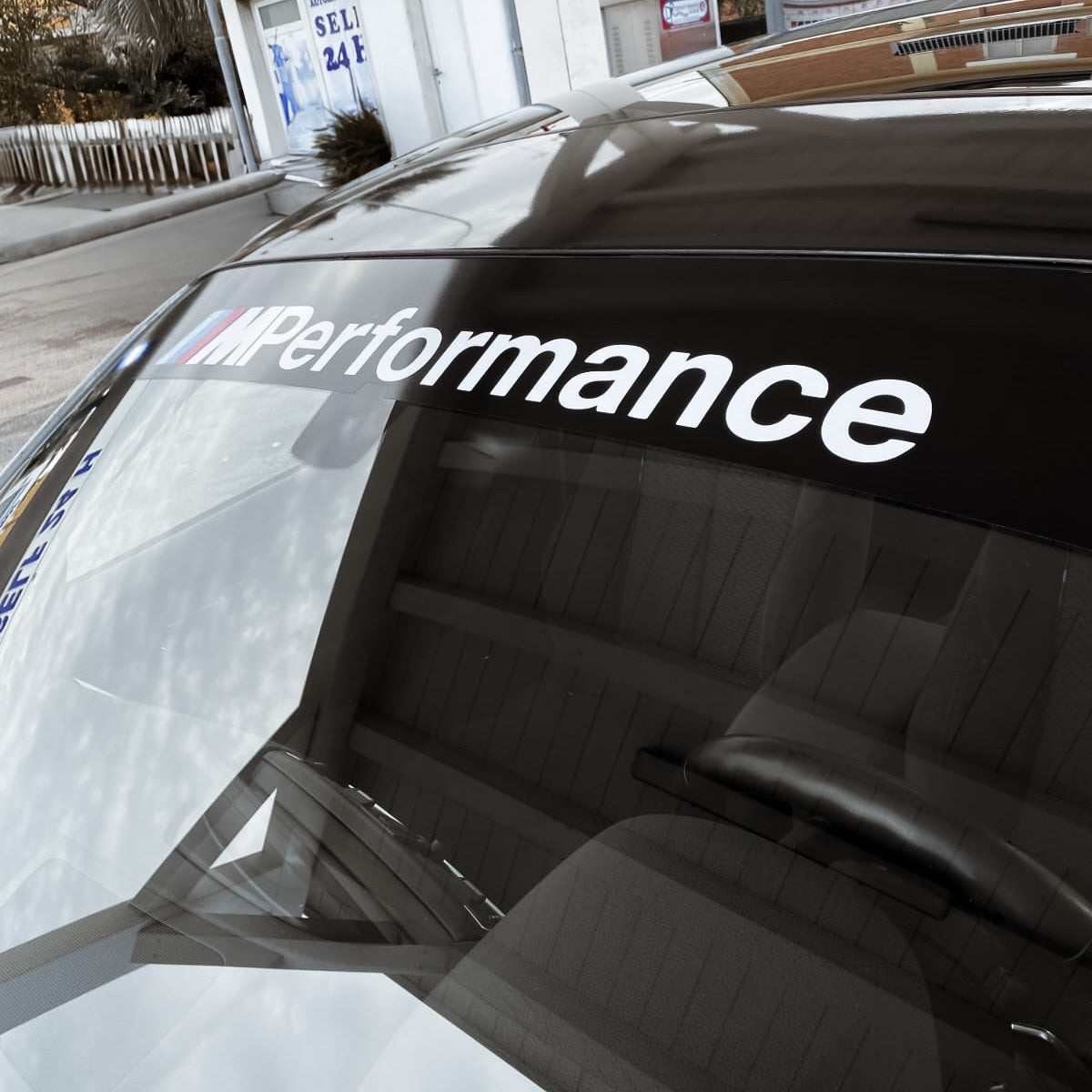 BMW M Performance sunstrip