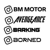 Instagram decal Sticker