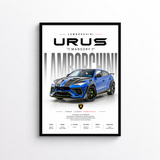 Lamborghini Urus Mansory Poster