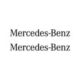 Adesivo Mercedes Benz - Set di 2