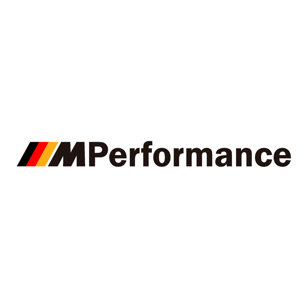 Adesivi BMW M Performance German Flag – 3 Misure Disponibili (Piccolo, Medio, Grande)