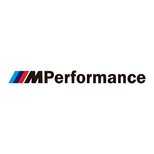 BMW M Performance Stickers, 3 Sizes