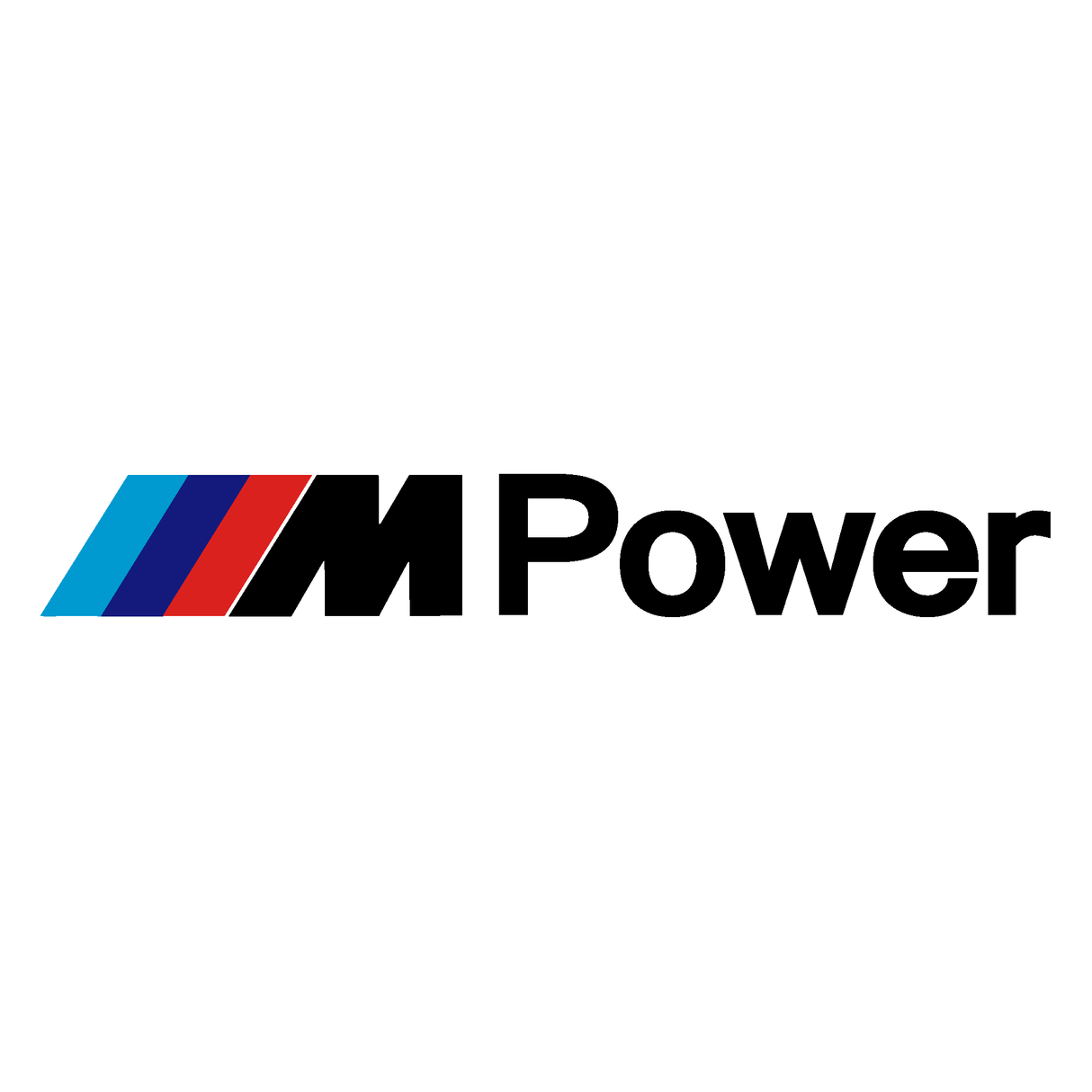Adesivi BMW M Power – 3 Misure Disponibili (Piccolo, Medio, Grande)