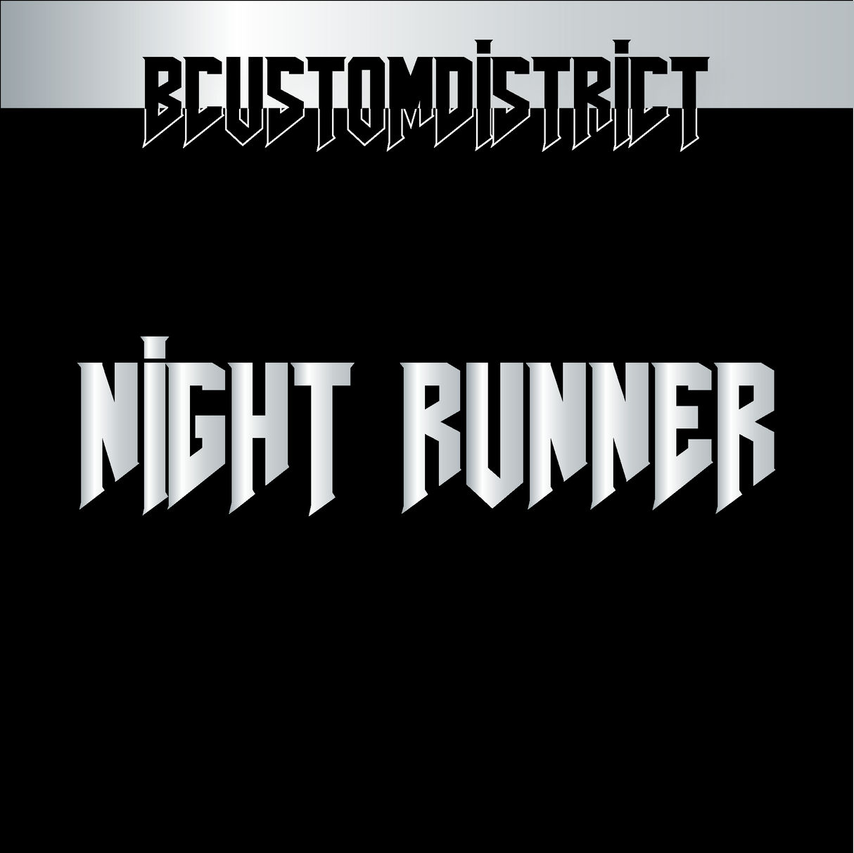 Night Runner Sticker