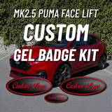 "Oval" Gel Badge Overlays - Mk2.5 Puma (Face Lift)