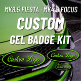 ''Oval'' Gel Badge's Overlays - Fiesta MK8.5 Focus MK4.5