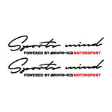 Adesivo Sports Mind - Set di 2