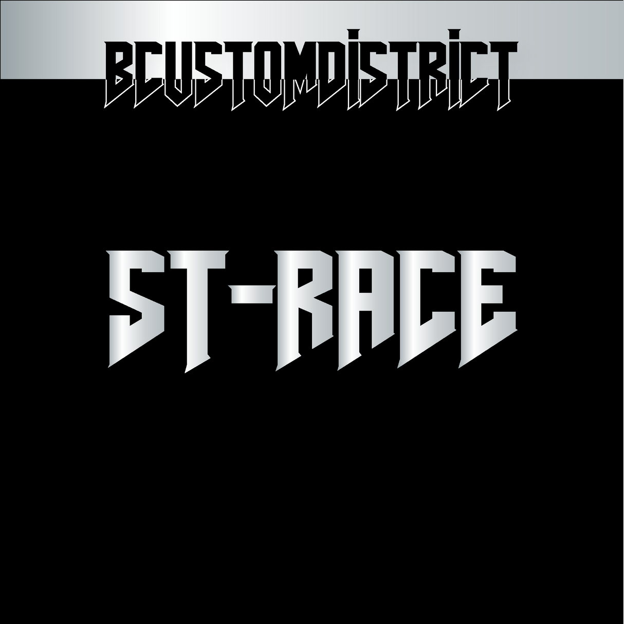 ST - Race Sticker