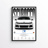Scirocco R Poster