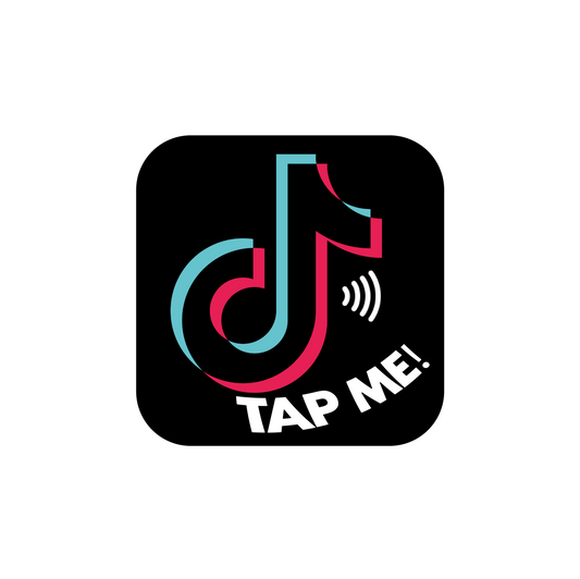 NFC TikTok Tag fürs Auto – Profil teilen