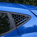 Decalcomania vetro laterale Fiesta MK8/.5 con testo personalizzato