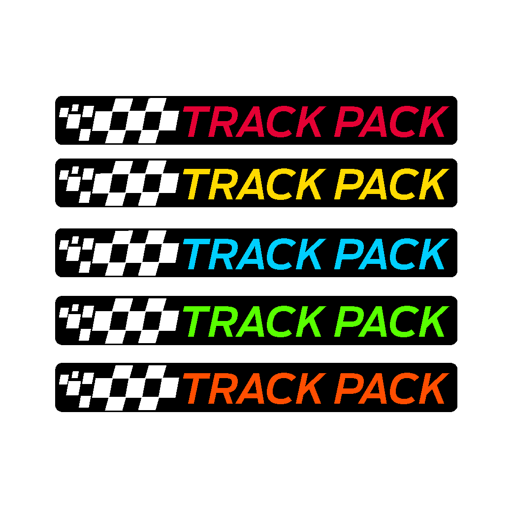 Track Pack Gel Badge