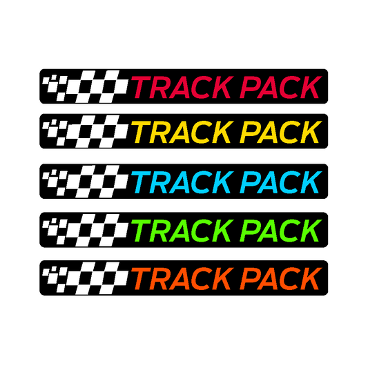 Track Pack 3D Gel Badge universal