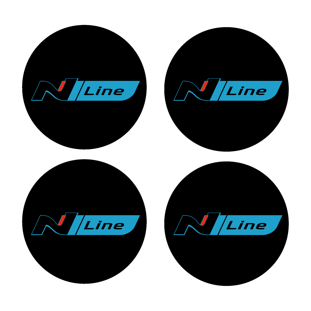 Wheel Center Caps N Line Hyundai