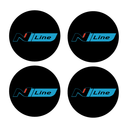Coprimozzi in Gel Hyundai N Line – Set da 4