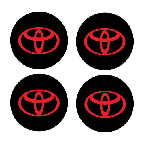 Coprimozzi in Gel Toyota – Set da 4