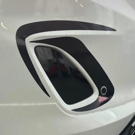 Nebelschlussleuchten-Rahmen Aufkleber für Ford Fiesta MK8 ST & ST-Line