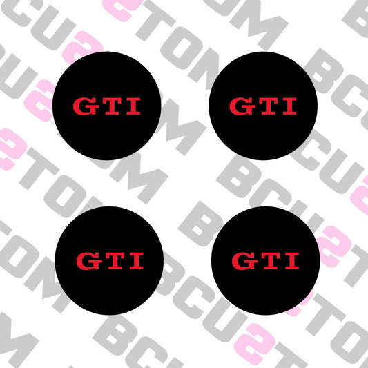 GTI Wheel Hub Cap Gel (Set of 4)