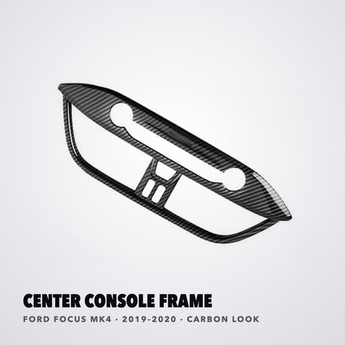 Cornice console centrale effetto carbonio Ford Focus MK4