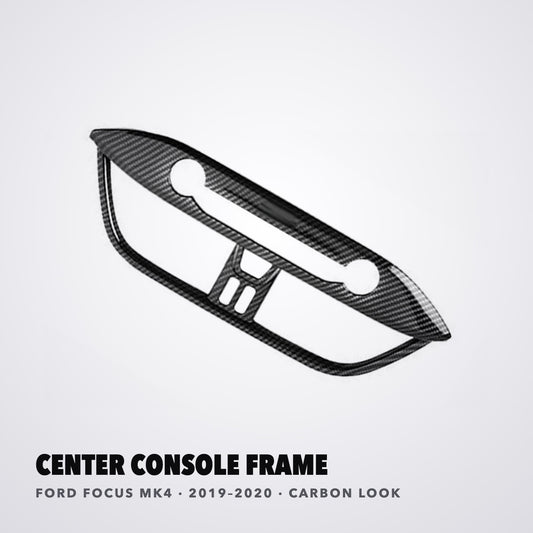 Cornice console centrale effetto carbonio Ford Focus MK4