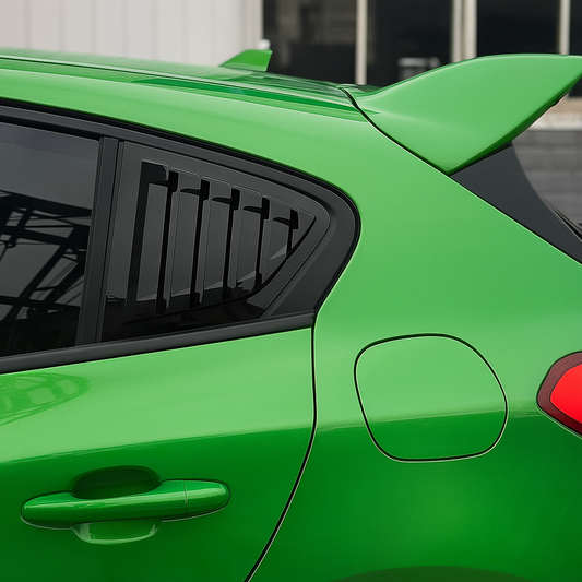 Cover Vetro Laterale per Ford Focus MK4 Effetto Carbonio