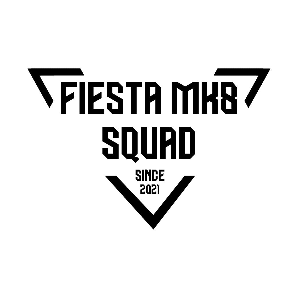 Fiesta MK8 Squad Sticker