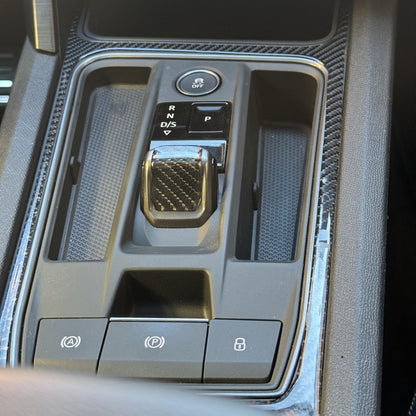 Carbon en 3D-gel versnellingspookafdekking voor Cupra Formentor en Leon