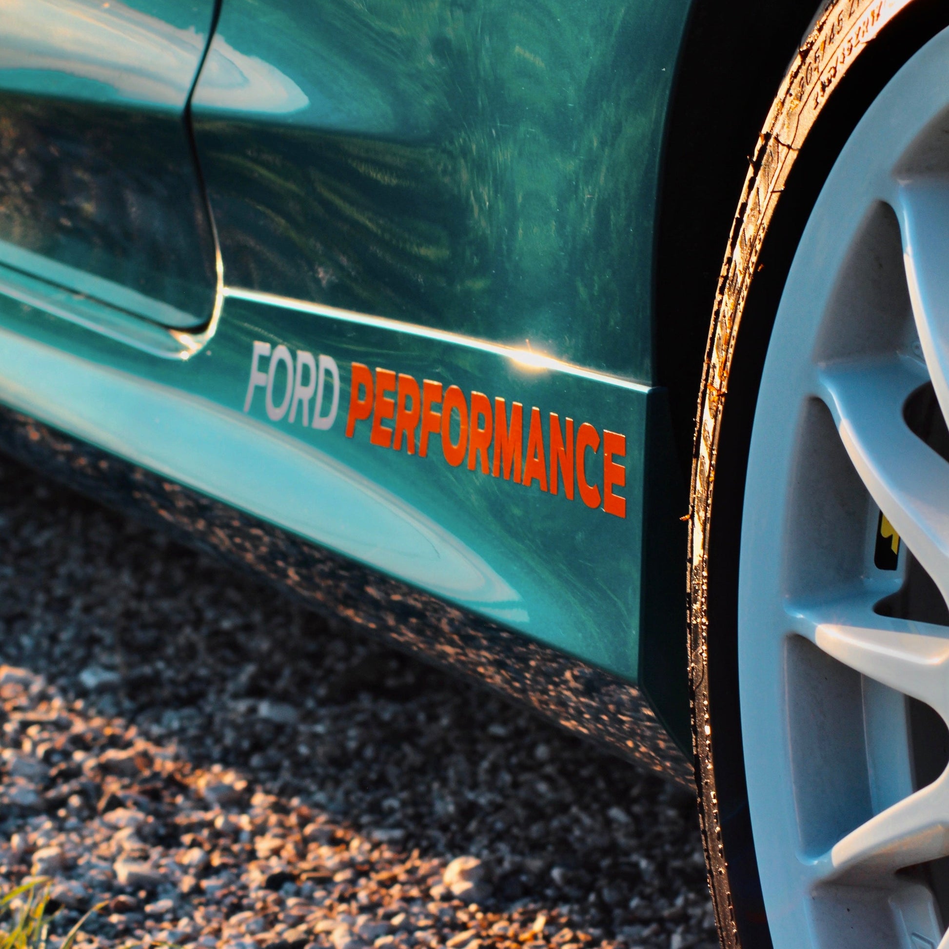 Ford Performance Side Skirts Decal