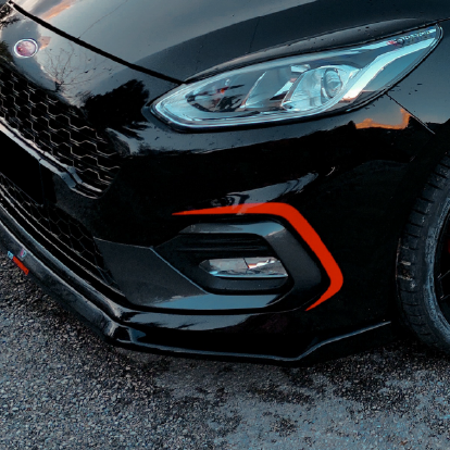 Contorni Fendinebbia Adesivi per Ford Fiesta MK8