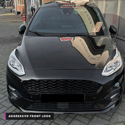 Frontale Ford Fiesta MK8 con palpebre fari