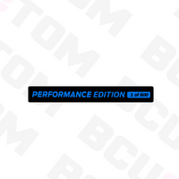 ''Performance Edition'' Bagagliaio Universale