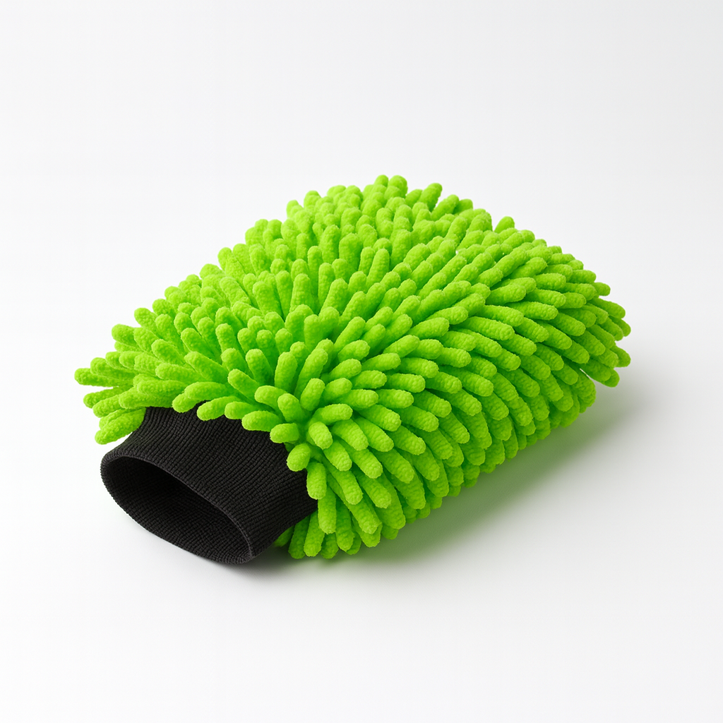 Mini Guanto microfibra pulizia auto