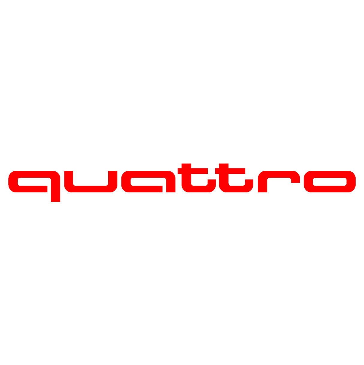 Quattro Sunstrip TEXT